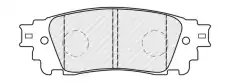 Тормозные колодки дисковые FERODO FDB5297