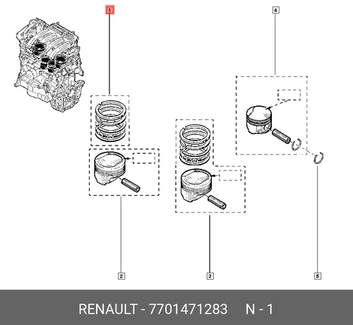 RENAULT 7701471283 d=