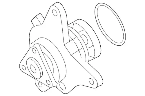 Насос системы охлаждения (помпа) MAZDA LF9415100A