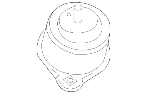 Подушка крепления двигателя PORSCHE 94837505001