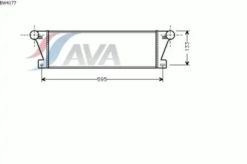 Интеркулер AVA BW4177