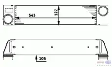 Интеркулер BEHR 8ML 376 723-451
