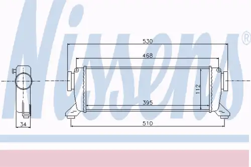 Интеркулер NISSENS 96782