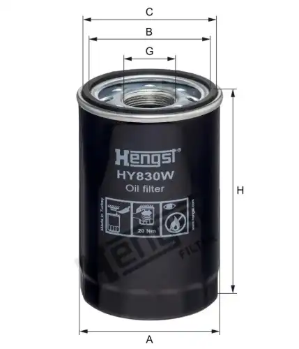 Деталь HY830W HENGST