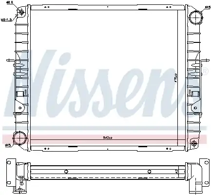 Деталь 606355 NISSENS