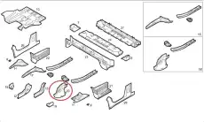 ЛОНЖЕРОН ПОЛА 504094215 IVECO