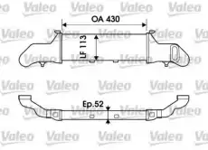 Интеркулер VALEO 817902