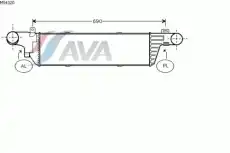 Интеркулер AVA MS4320