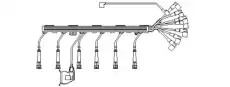 к-кт проводов!\ BMW E34 3.0/3.5 M30 85-95/E32 3.0-3.4 M30 86-88 571/100 BREMI
