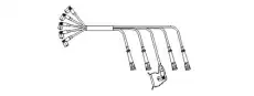 к-кт проводов!\ BMW E21/E30/E28 1.5-1.8 M10 80-88 782/100 BREMI