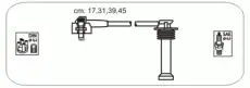 Высоковольтные провода (провода зажигания) JANMOR FS11