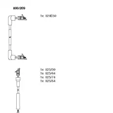 к-кт проводов!\ Ford Sierra 1.6 0HC 88>/Scorpio 1.8/2.0 0HC 85> 800/209 BREMI