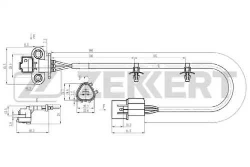 Датчик импульсов SE-4108 ZEKKERT