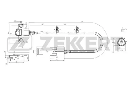 Блок управления, управление двигателем SE-5045 ZEKKERT