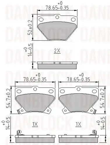 Деталь DB 510359 DANBLOCK