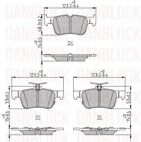 Деталь DB 511291 DANBLOCK
