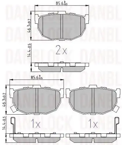 Деталь DB 510806 DANBLOCK