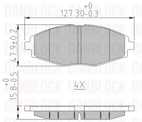 Деталь DB 510305 DANBLOCK