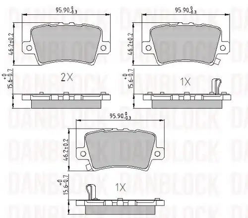 Деталь DB 510535 DANBLOCK