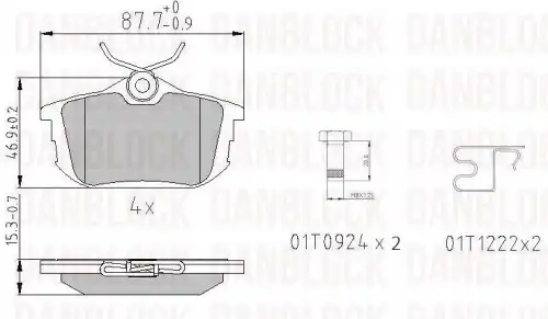Деталь DB 510315 DANBLOCK