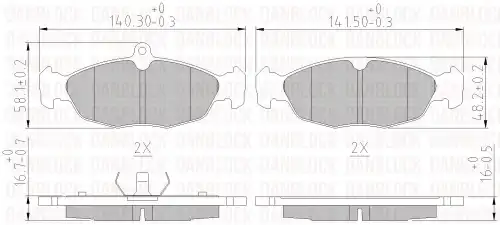 Деталь DB 510118 DANBLOCK