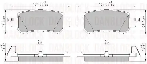 Деталь DB 511052 DANBLOCK