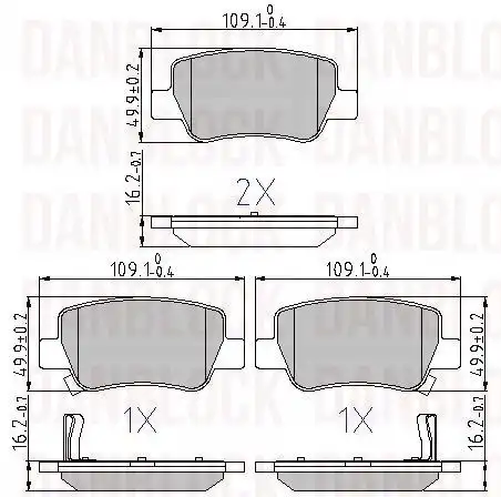 Деталь DB 510768 DANBLOCK