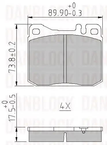 Деталь DB 510112 DANBLOCK