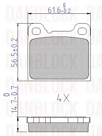 Деталь DB 510126 DANBLOCK