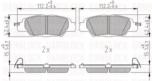 Деталь DB 511353 DANBLOCK