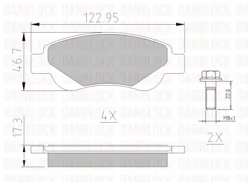 Деталь DB 510215 DANBLOCK