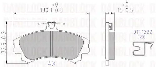 Деталь DB 510437 DANBLOCK