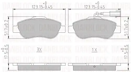 Деталь DB 510559 DANBLOCK