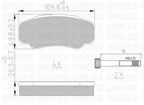 Деталь DB 510213 DANBLOCK