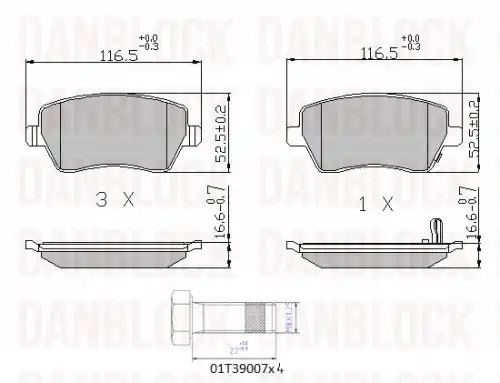 Деталь DB 510503 DANBLOCK