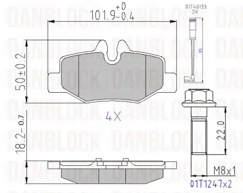 Деталь DB 510742 DANBLOCK