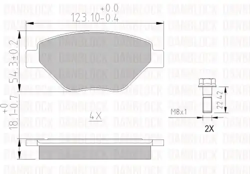 Деталь DB 510241 DANBLOCK