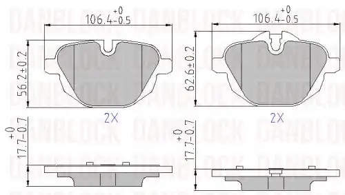 Деталь DB 510754 DANBLOCK