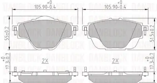 Деталь DB 511171 DANBLOCK
