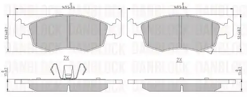 Деталь DB 510922 DANBLOCK