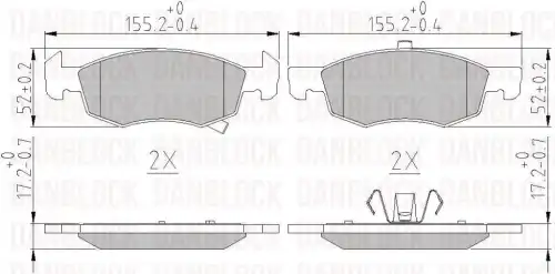 Деталь DB 511267 DANBLOCK