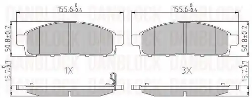 Деталь DB 510686 DANBLOCK