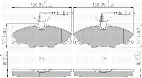 Деталь DB 510291 DANBLOCK