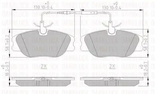 Деталь DB 510274 DANBLOCK