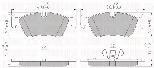 Деталь DB 510506 DANBLOCK