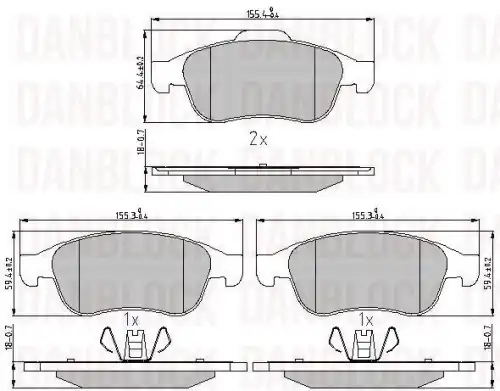 Деталь DB 510867 DANBLOCK