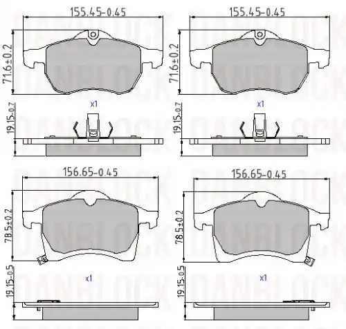 Деталь DB 510336 DANBLOCK