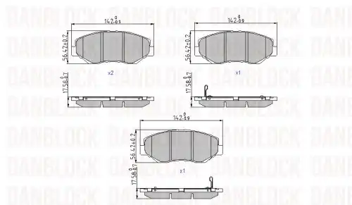 Деталь DB 510699 DANBLOCK