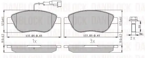 Деталь DB 510205 DANBLOCK