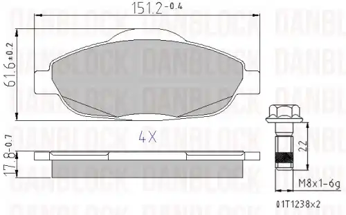 Деталь DB 510557 DANBLOCK